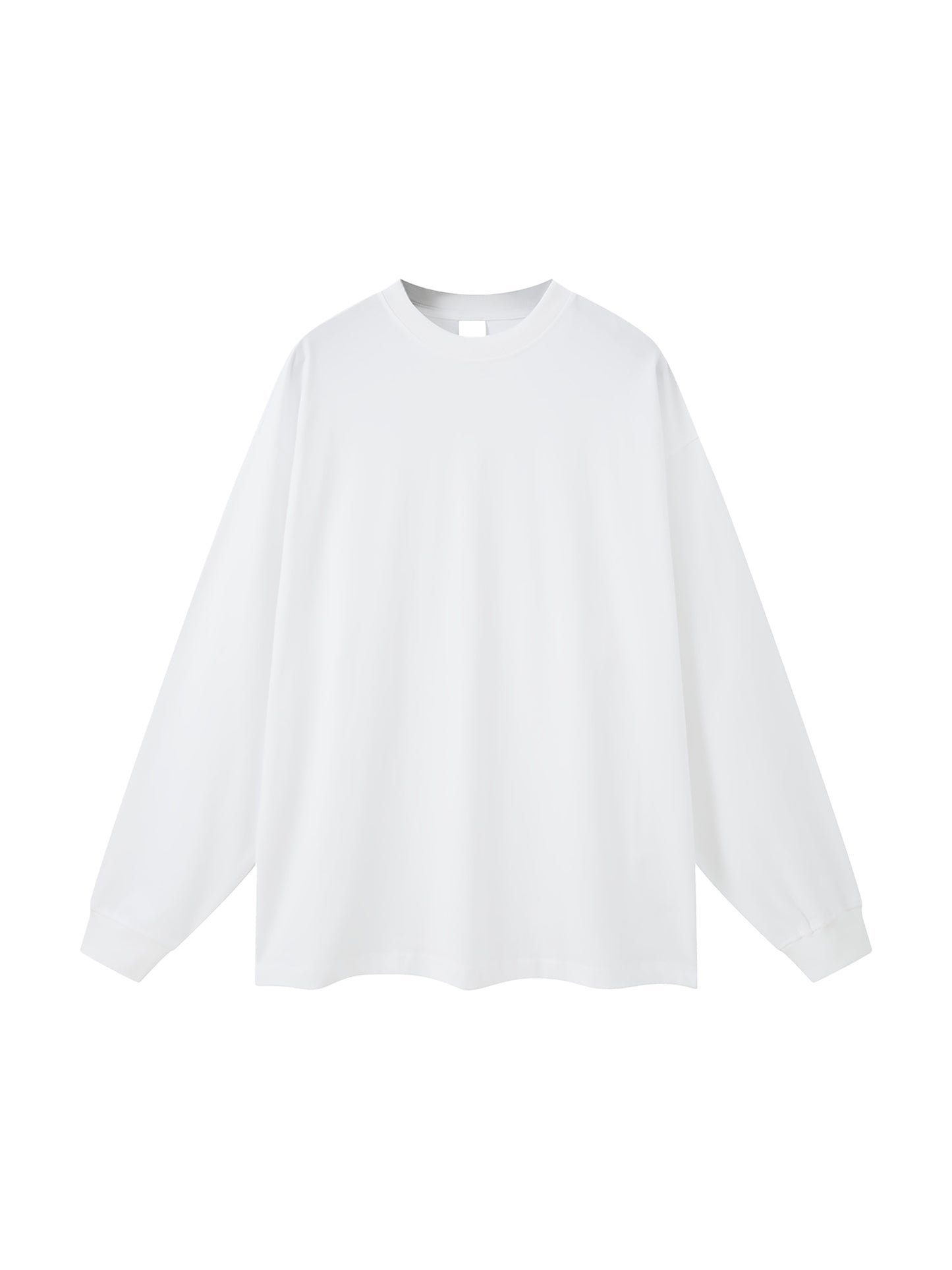 Streetwear Unisex 305G FOG 100% Cotton Long Sleeve Tee